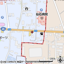 小松フォークリフト株式会社　石巻営業所周辺の地図