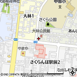 小野輪店周辺の地図