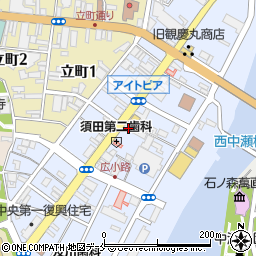 京屋呉服店周辺の地図