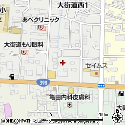 三善測量株式会社　県北営業所周辺の地図