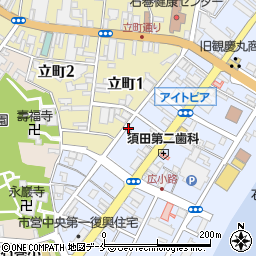横濱豚骨醤油 ラーメン佐原周辺の地図