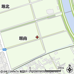宮城県東松島市大曲（堰南）周辺の地図