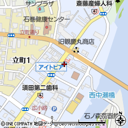 株式会社桜井洋品店周辺の地図