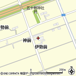 宮城県東松島市小松伊勢前周辺の地図