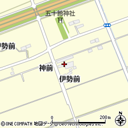 宮城県東松島市小松（伊勢前）周辺の地図