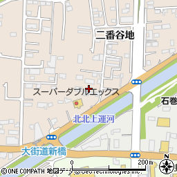 宮城県石巻市門脇周辺の地図