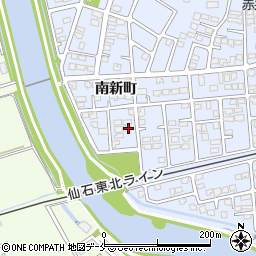 宮城県東松島市赤井南新町11-7周辺の地図