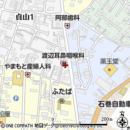 渡辺耳鼻咽喉科医院周辺の地図