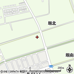 宮城県東松島市大曲（堰北）周辺の地図