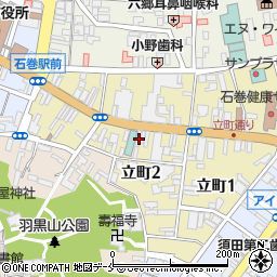 宮城県石巻市立町2丁目4-29周辺の地図