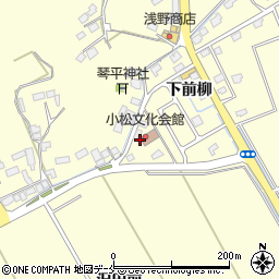 宮城県東松島市小松沢田前周辺の地図