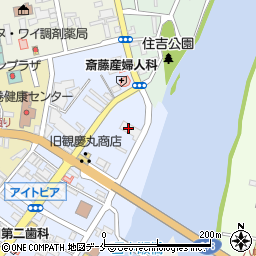 石巻信用金庫湊支店周辺の地図