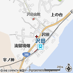 宮城県石巻市沢田沢田20-5周辺の地図