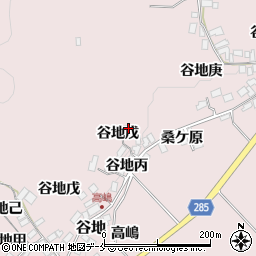 山形県西村山郡河北町谷地戊1089周辺の地図