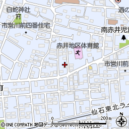 宮城県東松島市赤井川前四番100-61周辺の地図