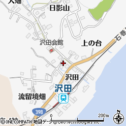 宮城県石巻市沢田沢田31周辺の地図