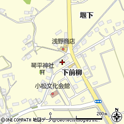 宮城県東松島市小松下前柳周辺の地図