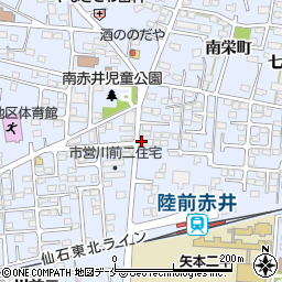 エバメール化粧品シモヤマ周辺の地図