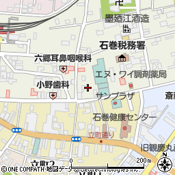 宮城県石巻市千石町1-28周辺の地図