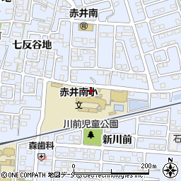 宮城県東松島市赤井川前一番周辺の地図