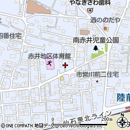 宮城県東松島市赤井川前四番99周辺の地図