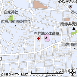 宮城県東松島市赤井川前四番100-25周辺の地図