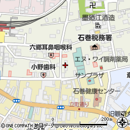 宮城県石巻市千石町1-10周辺の地図