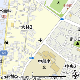 明治安田生命保険相互会社東根営業所周辺の地図