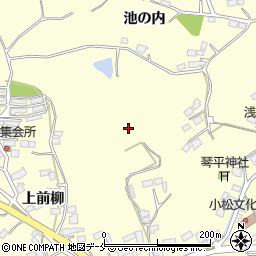 宮城県東松島市小松周辺の地図