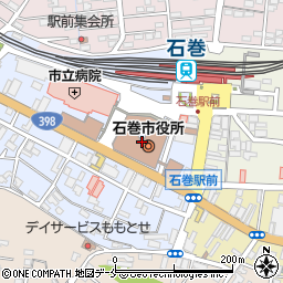 〒986-0000 宮城県石巻市（以下に掲載がない場合）の地図