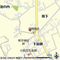 宮城県東松島市小松池の内135周辺の地図