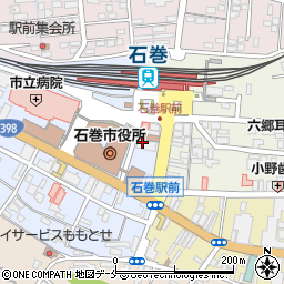 明光義塾　石巻駅前教室周辺の地図