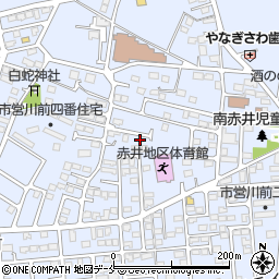 宮城県東松島市赤井川前四番100-58周辺の地図