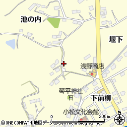 宮城県東松島市小松池の内98周辺の地図