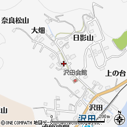 宮城県石巻市沢田沢田入周辺の地図