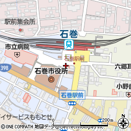 仙台弁護士会石巻法律相談センター周辺の地図