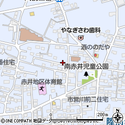 宮城県東松島市赤井川前四番93周辺の地図