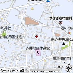 宮城県東松島市赤井川前四番87周辺の地図