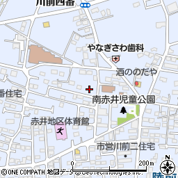 宮城県東松島市赤井川前四番93-2周辺の地図
