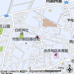 宮城県東松島市赤井川前四番107周辺の地図