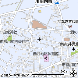 宮城県東松島市赤井川前四番87-6周辺の地図