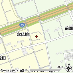 宮城県東松島市小松念仏壇周辺の地図