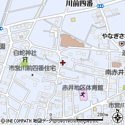 宮城県東松島市赤井川前四番86周辺の地図