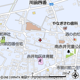 宮城県東松島市赤井川前四番87-9周辺の地図