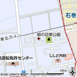 宮城県東松島市赤井南一158-28周辺の地図