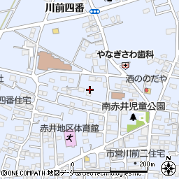 宮城県東松島市赤井川前四番92-5周辺の地図