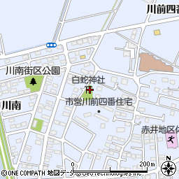 宮城県東松島市赤井川前四番138周辺の地図