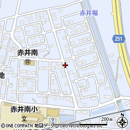 宮城県東松島市赤井有明周辺の地図