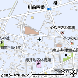 宮城県東松島市赤井川前四番89周辺の地図