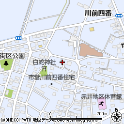 宮城県東松島市赤井川前四番109周辺の地図